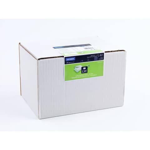 Rotoli da 260 etichette Dymo LabelWriter Indirizzi Estesi 89x36 mm bianco value Park da 24 rotoli - S0722390